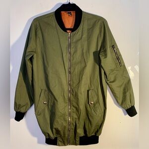 Streetwear  Bomber Jacket Olive Green by Windsor Size M